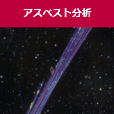 診断から処理まで「アスベスト分析」